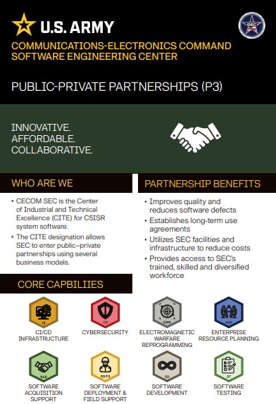 SEC P3 Public-Private Partnership Info Card